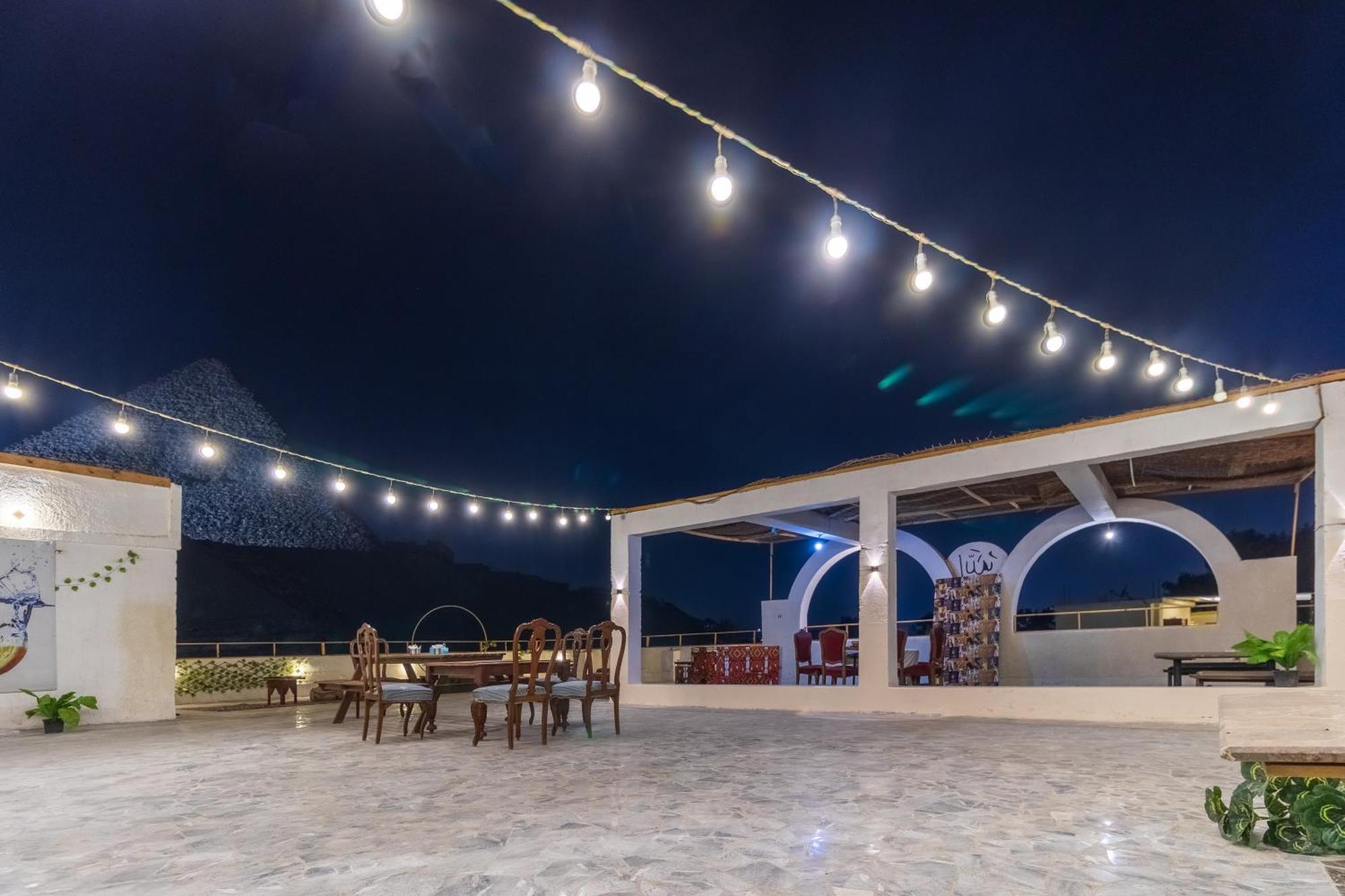 The Grand Pyramids View Hotel Kafret el-Gabal Dış mekan fotoğraf