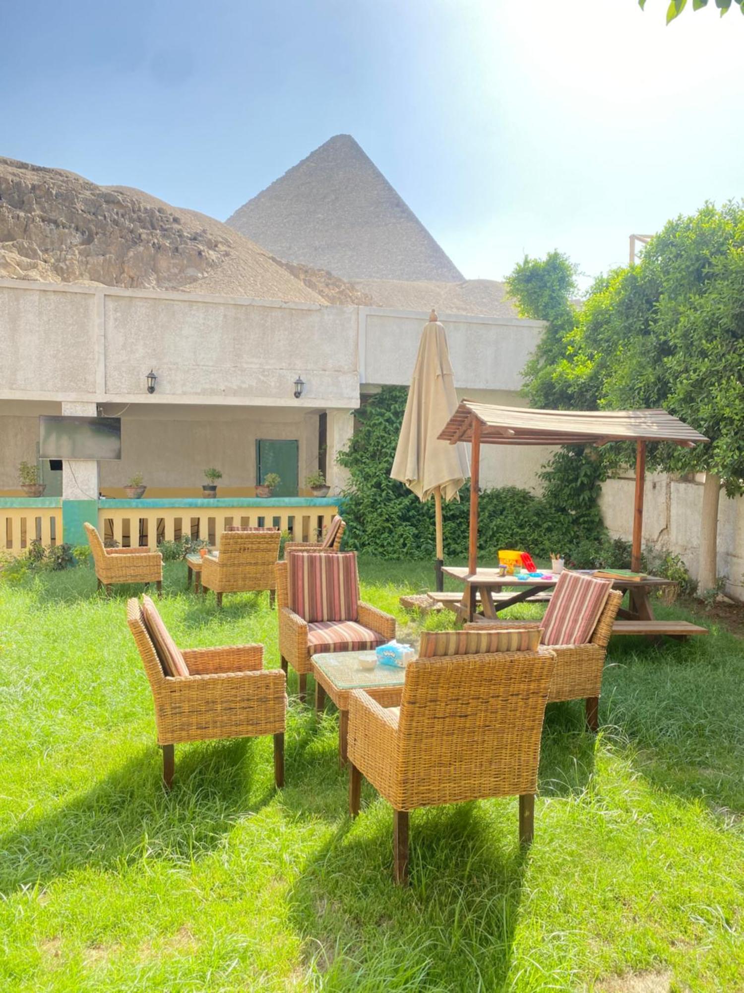 The Grand Pyramids View Hotel Kafret el-Gabal Dış mekan fotoğraf