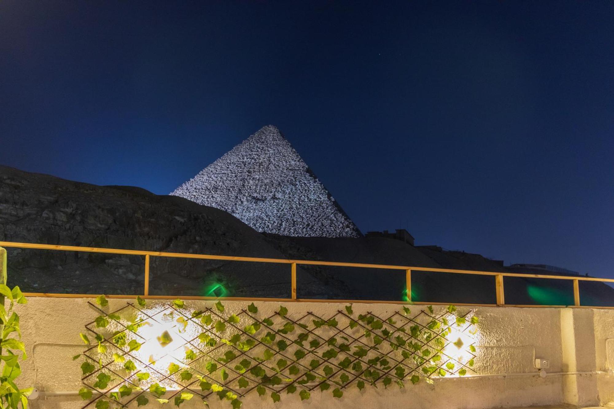 The Grand Pyramids View Hotel Kafret el-Gabal Dış mekan fotoğraf